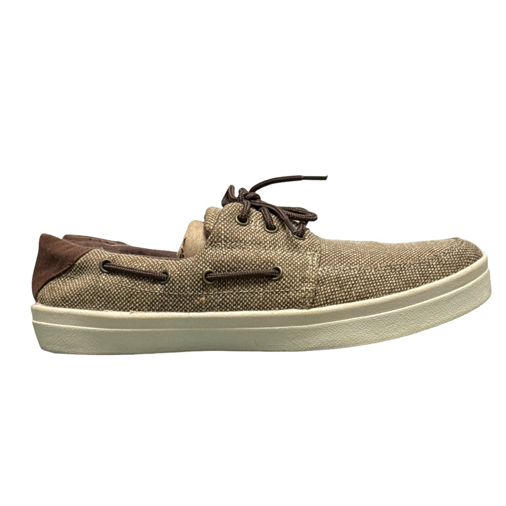Quicksilver Beachside Boat Shoes Men’s 9 Tan